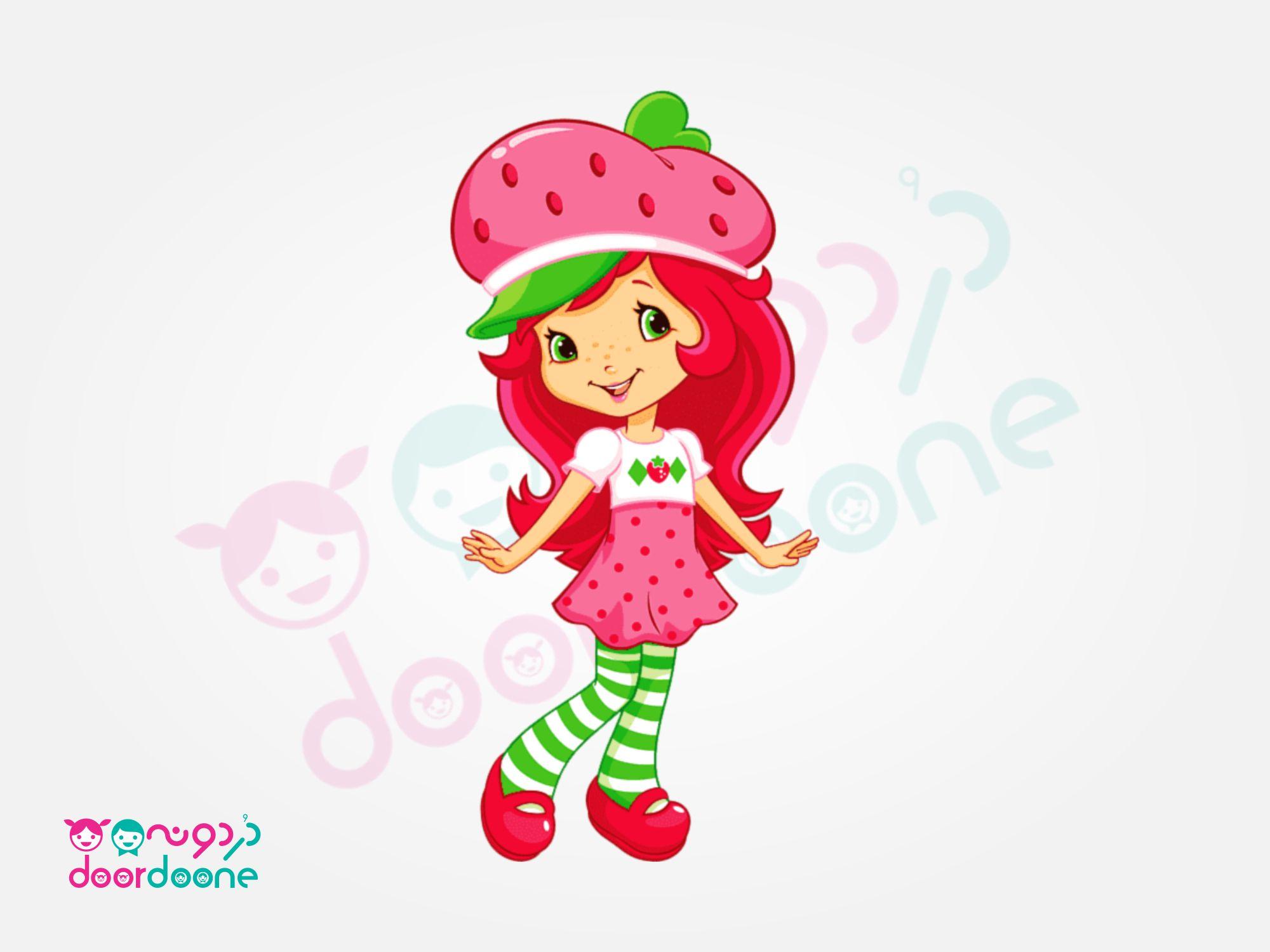 تاپر کيک تم دختر توت فرنگی (Strawberry Girl)