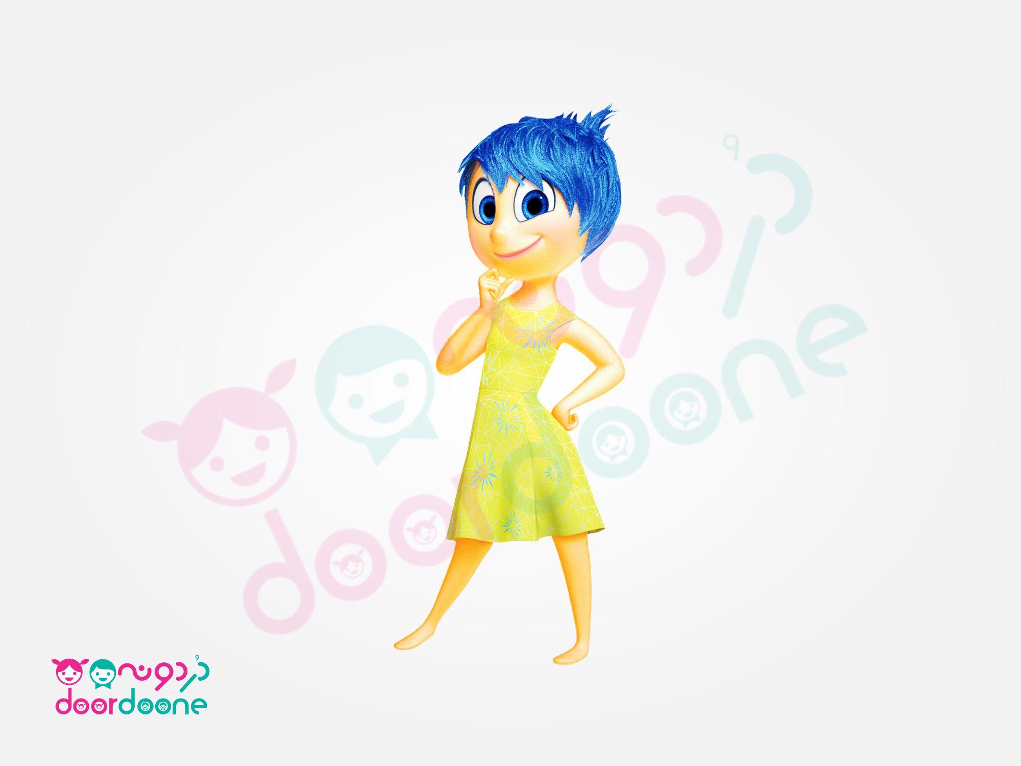 بنر تم درون و بیرون (Inside Out) با عکس کودک