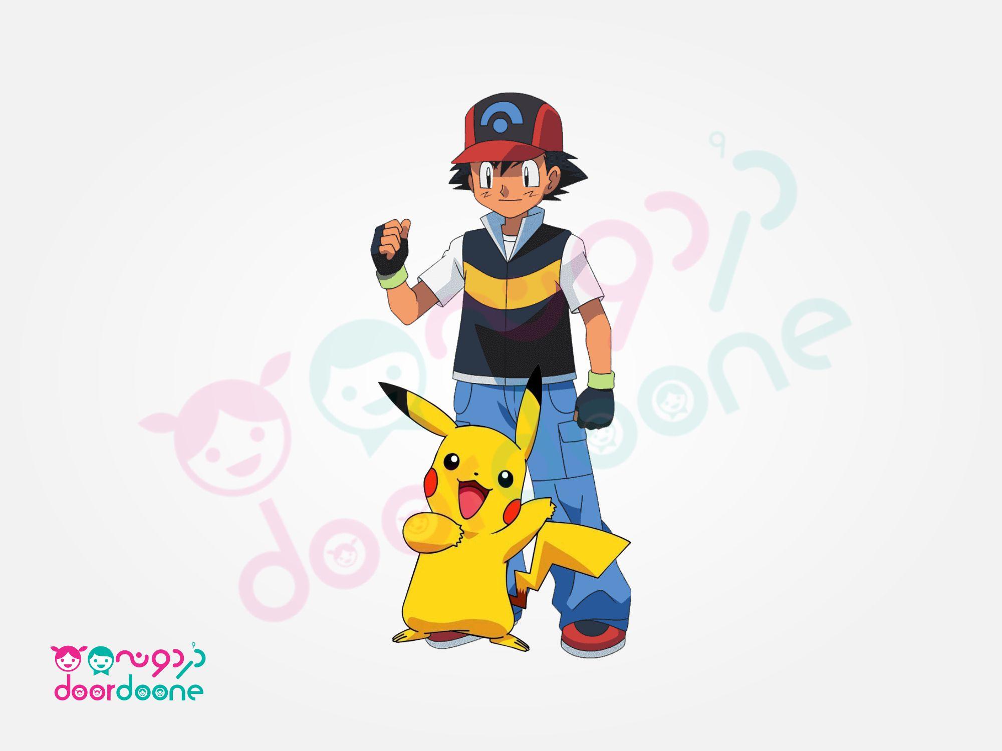 بنر تم پوکمون (Pokemon) با عکس کودک