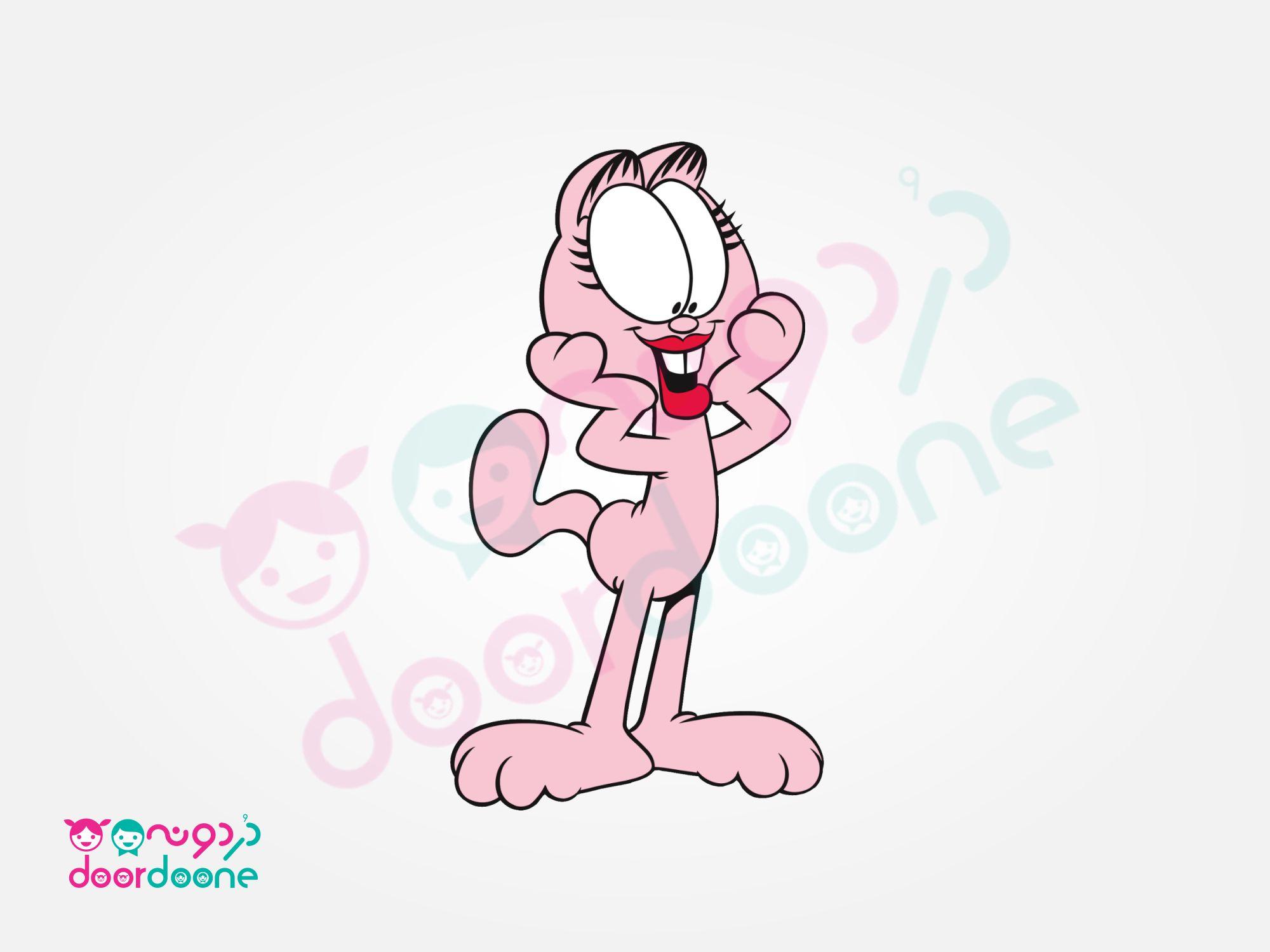 استند گارفیلد (Garfield) ارتفاع 50 سانتیمتر