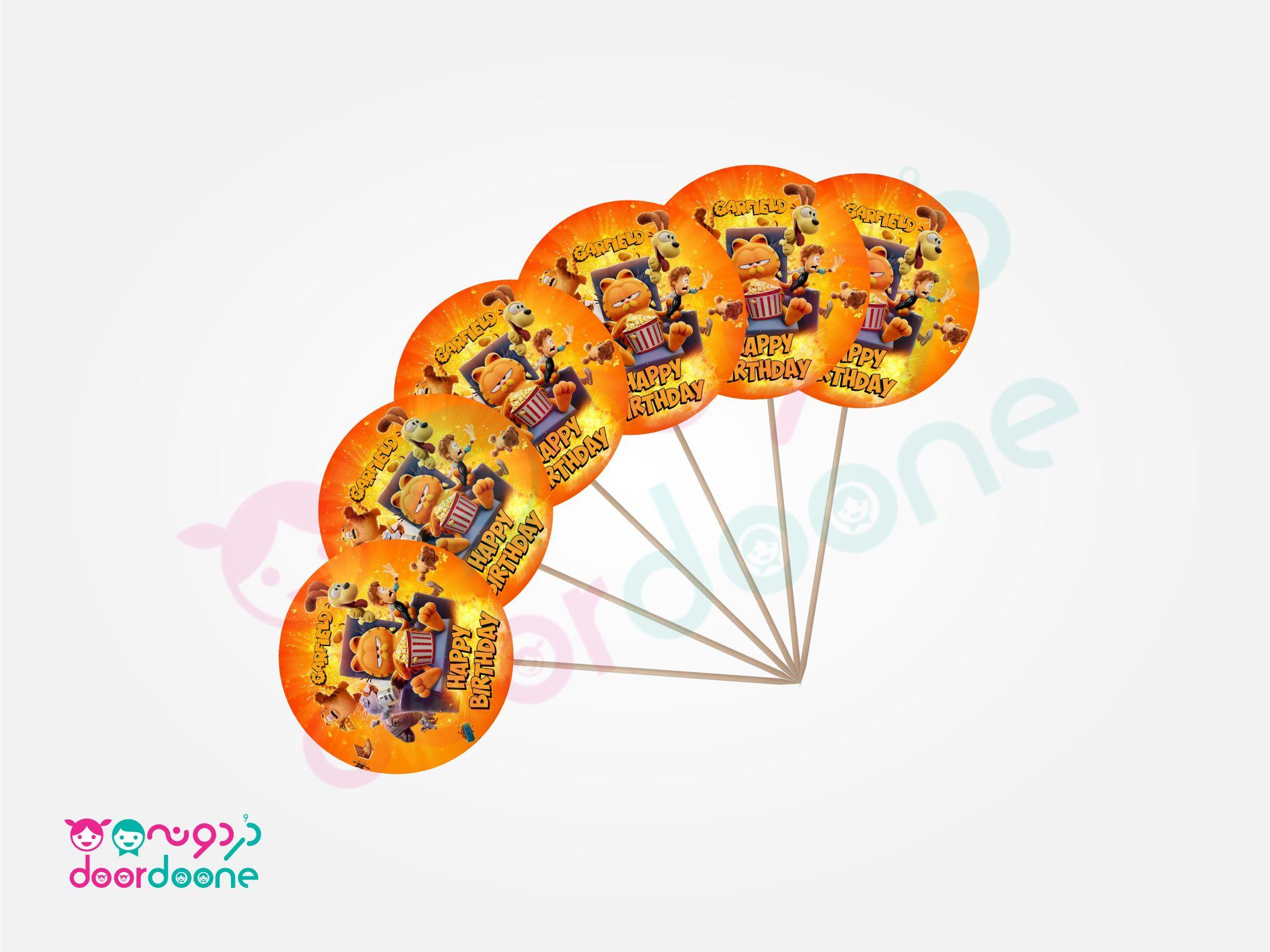 تاپر کیک تم گارفیلد (Garfield)